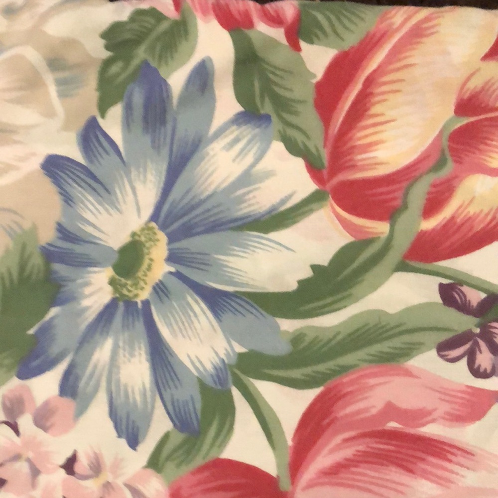 Floral Bedding Sheets spring summer set of 2 fitter and sheet twin sz